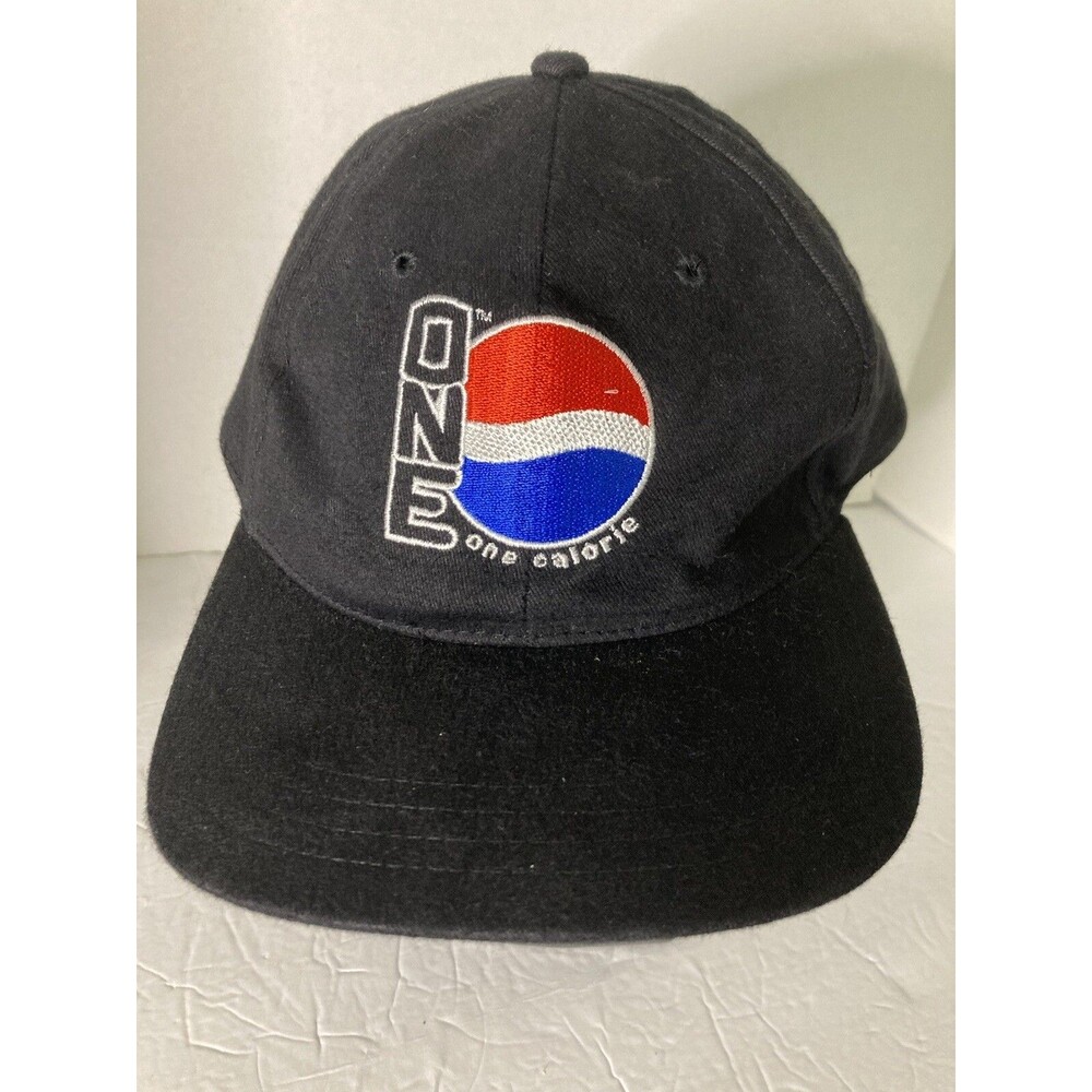 Pepsi One One Calorie Adjustable Cap Hat Embroidered Rare